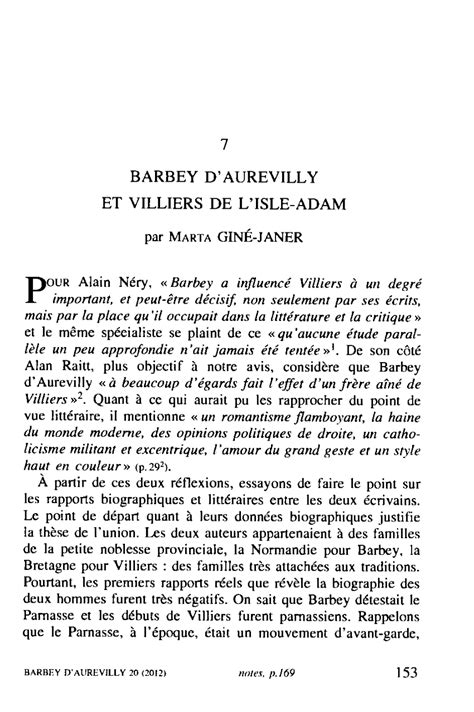 barbey d'aurevilly pdf